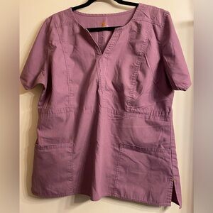 Carhartt scrubs purple XL